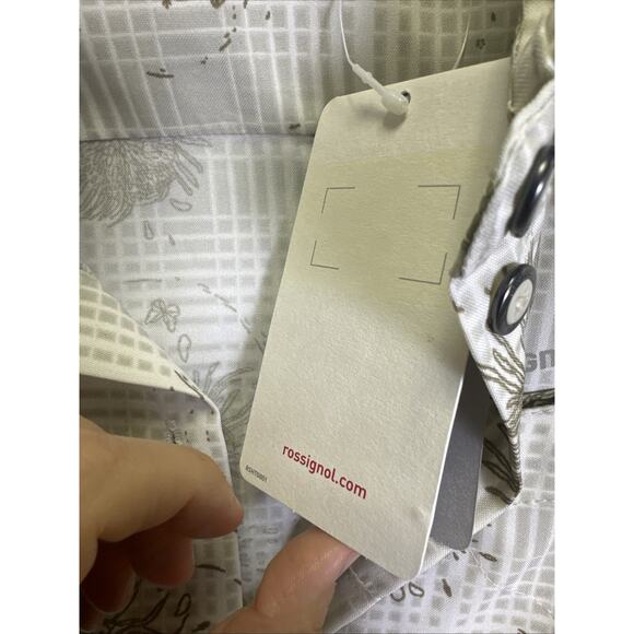 Rossignol Button Down Polo Shirt Men's Size S Lycian Outdoor Hiking Biking NWT - Picture 5 of 9